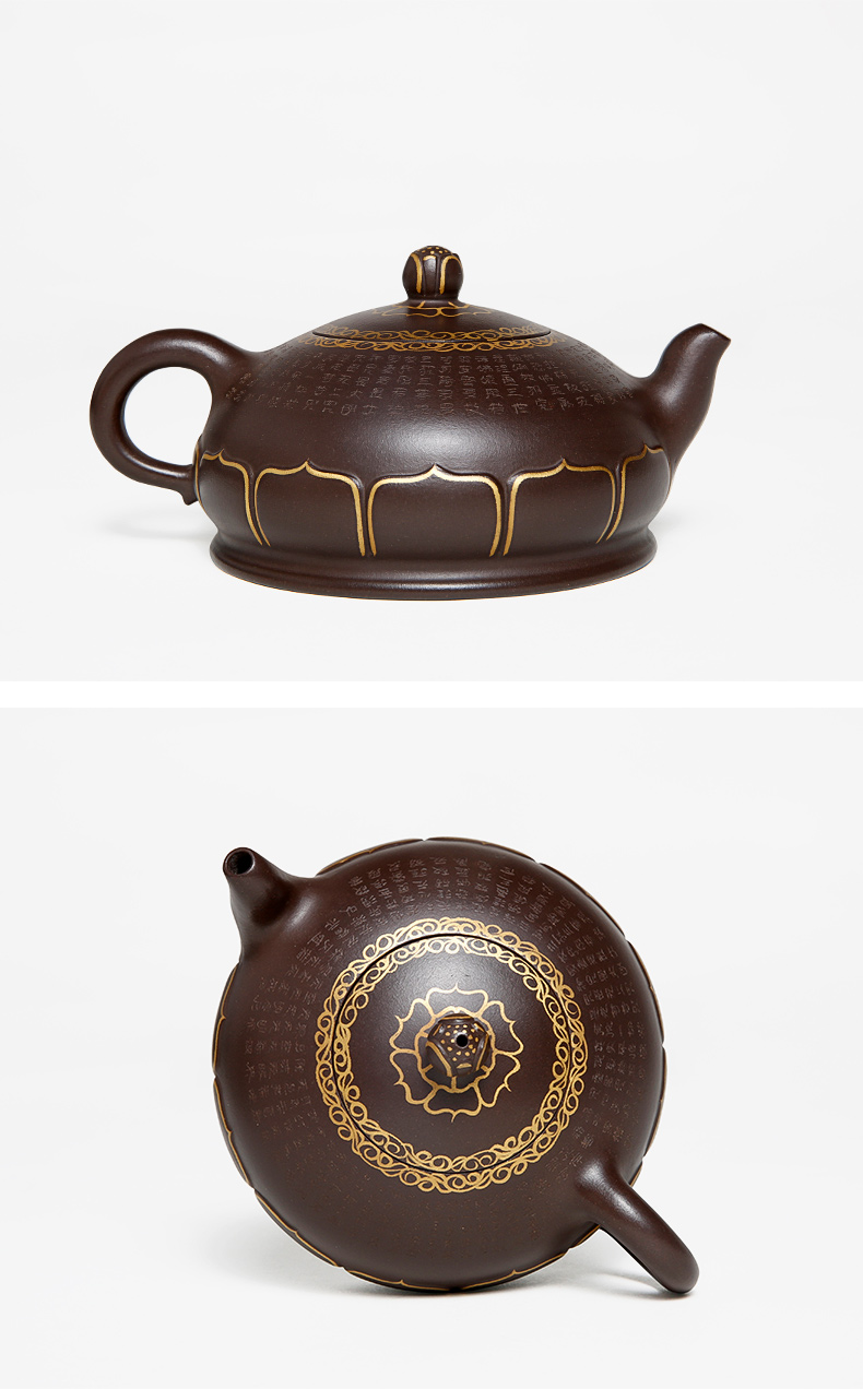 佛系紫砂壺，禪意靜心紫砂壺