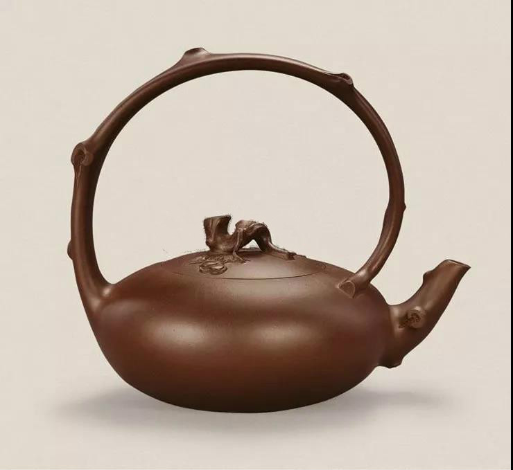 10種最美花器提梁壺，精美別致雕花紫砂壺!