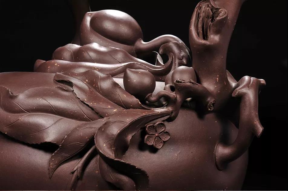 10種最美花器提梁壺，精美別致雕花紫砂壺!