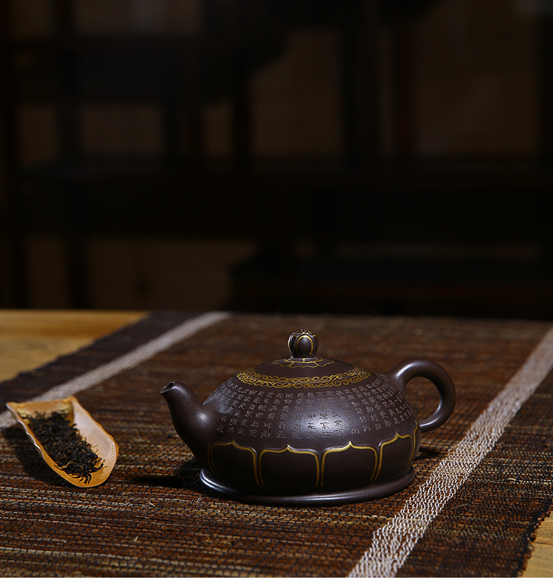 佛系紫砂壺，禪意靜心紫砂壺