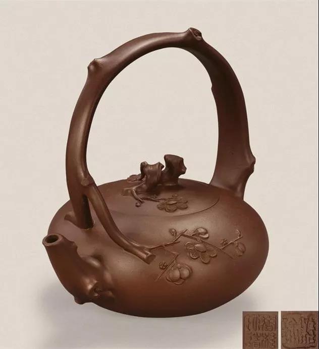 10種最美花器提梁壺，精美別致雕花紫砂壺!